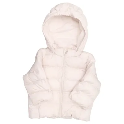 Winter jacket (Beige) from Uniqlo Baby Recycled polyester