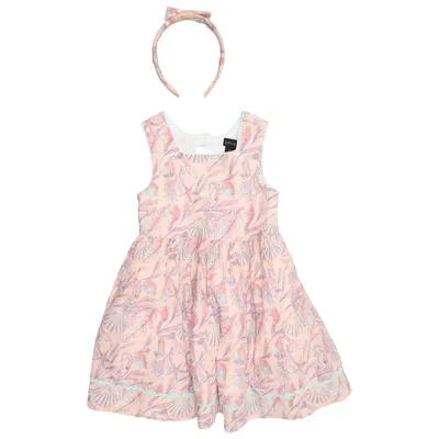Klänning (Beige, Flerfärgad) från Cynthia Rowley Bomull, Polyester