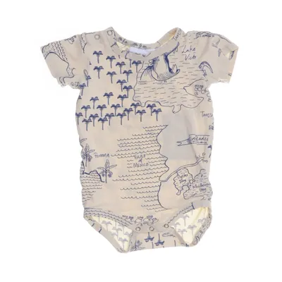 Romper (Beige, Blauw) van Mini Rodini