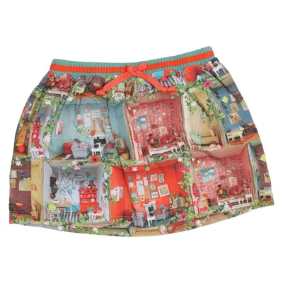 Skirt (Multicolored) from Oilily Cotton