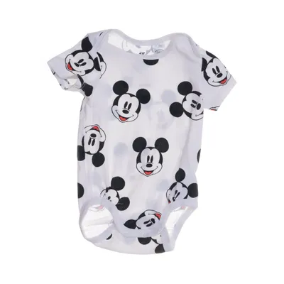 Body (Vit, Svart, Röd) från H&M x Disney Bomull, Elastan