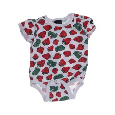 Body (Vit, Röd, Grön, Flerfärgad) från Villervalla Ekologisk bomull