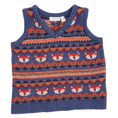 Spencer (Blauw, Meerkleurig) van Jojo Maman Bébé Nylon, Wol