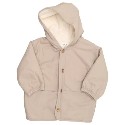 Jacket (Beige) from Play Up Organic cotton, Recycled cotton