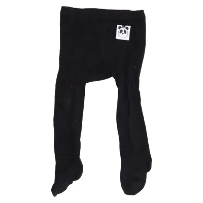 Panty (Zwart) van Mini Rodini Elastaan, Organisch katoen, Polyamide