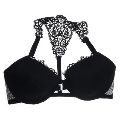 Bra (Black) from Lascana Polyamide, Polyester