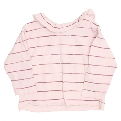 T-shirt à manches longues (Rose) de Play Up Coton biologique