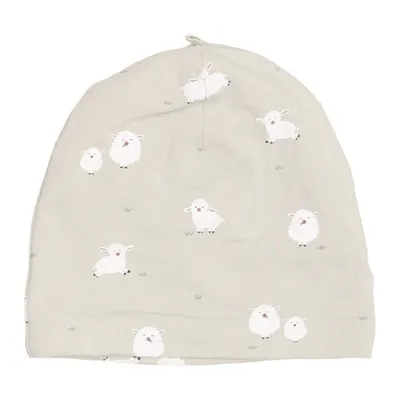 Beanie (Green, Multicolored) from Lindex Newborn Cotton, Elastane