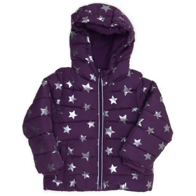 Winterjas (Lila, Zilver) van Lily & Dan Polyester