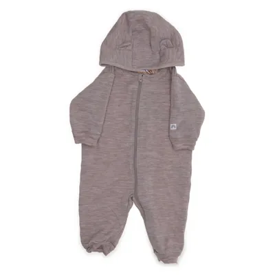 Onesie (Beige) van Lindex Baby Polyester, Wol
