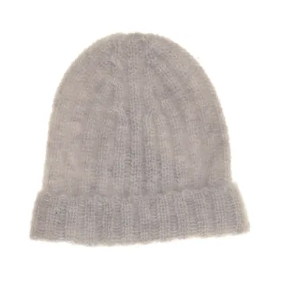 Beaniemössa (Grå) från Arket Mohair, Ull