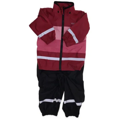 Vêtement imperméable (Rose, Noir) de Kayoba Polyester, Polyuréthane
