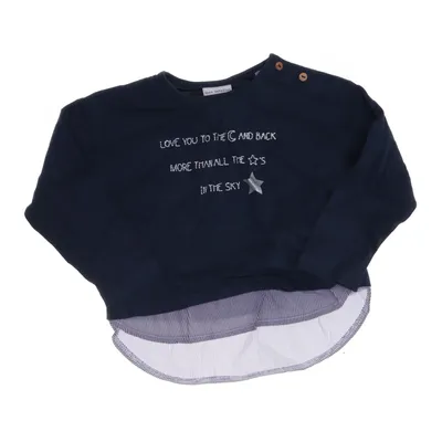 Långärmad t-shirt (Blå, Vit) från Zara BabyGirl Bomull
