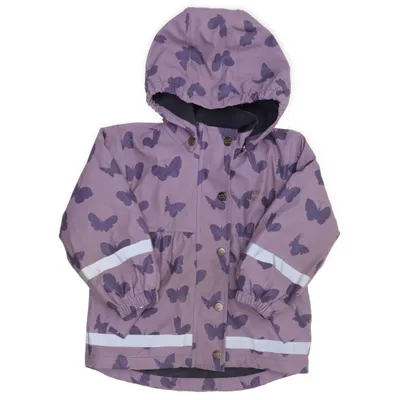 Veste imperméable (Rose, Multicolore) de Petite Chérie Polyester
