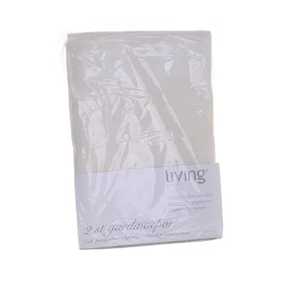 Kanallängd (2st gardinvepor, linne) från Living by Hemtex Linne