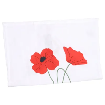 Viskestykke (Kokshandduk Blomster) fra Åhléns Home Bomuld