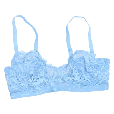 Bra (Blue) from Undiz Elastane, Polyamide, Polyester