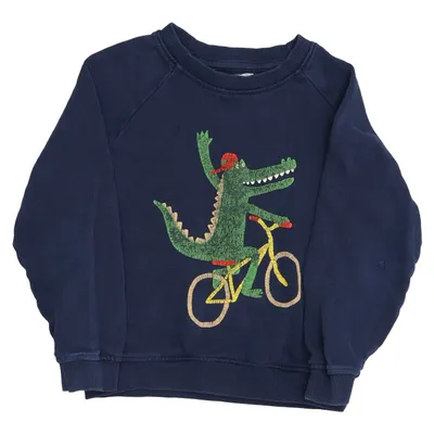 Sweatshirt (Bleu, Multicolore) de Minimarket Coton