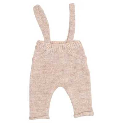 Tuinbroek (Beige) van Zara Acryl, Nylon, Polyester, Wol