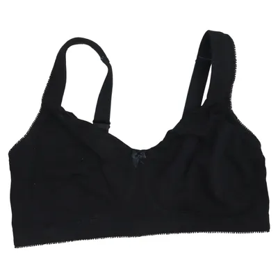 Bralette (Svart) från Bonprix Bomull, Elastan