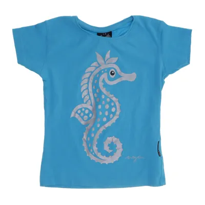 T-shirt (Blå) fra Bo Bendixen Bomuld, Elastan