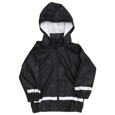 Regnjacka (Svart, Vit) från MyWear Active Polyester, Polyuretan