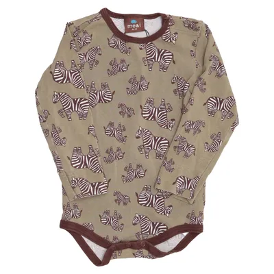 Romper (Beige, Bruin) van Me&i Elastaan, Organisch katoen