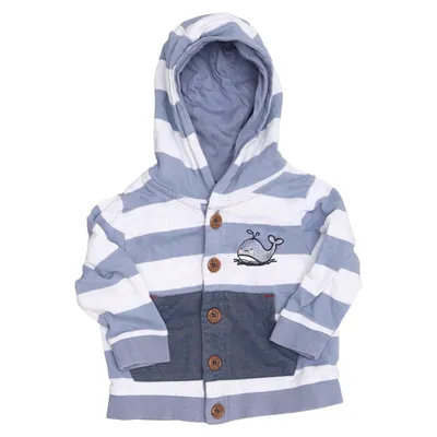 Hoodie (Blue, White) from Bob der Bär Cotton