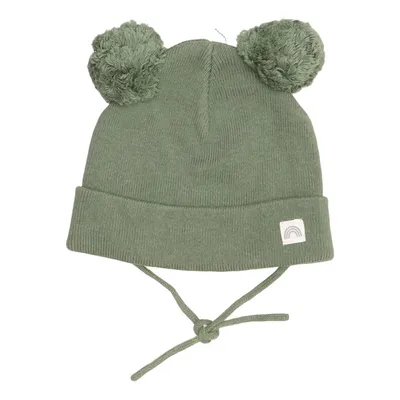 Bobble hat (Green) from Lindex Baby Cotton
