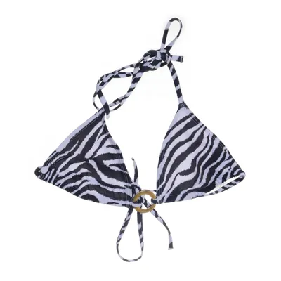 Bikini top (Zwart, Wit, Meerkleurig) van Missguided Elastaan, Polyester
