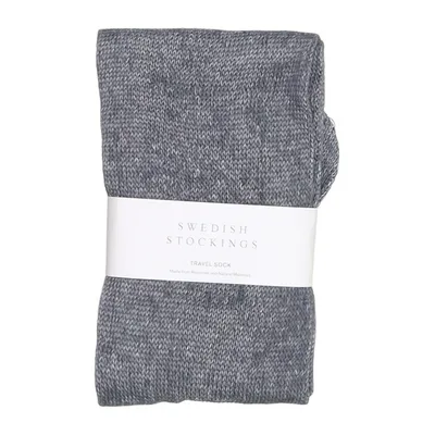Strumpor (Grå) från Swedish Stockings Ekologisk bomull, Återvunnen polyester