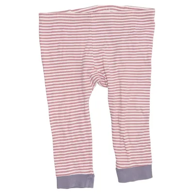 Pantalon de pyjama (Rose, Blanc) de Sense Organics Coton biologique