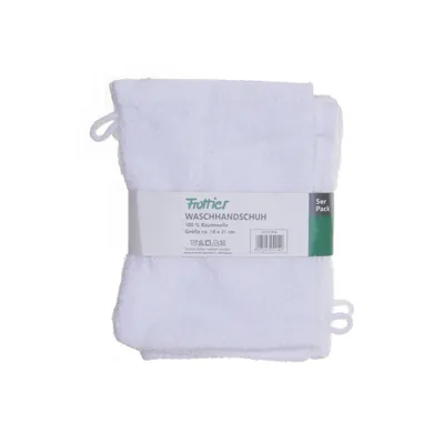 Tvättlapp (Vit) från Frottier Bomull