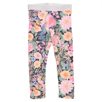 Leggings (Zwart, Meerkleurig) van H&M x Angela McKay Katoen, Elastaan