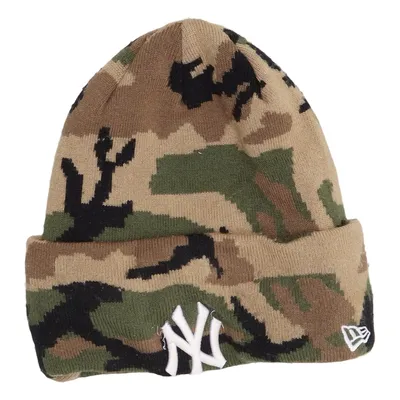 Beanie (Brown, Multicolored) from New Era Acrylic, Elastane