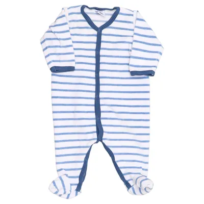 Rompers (Blue, White) from Petit Bateau