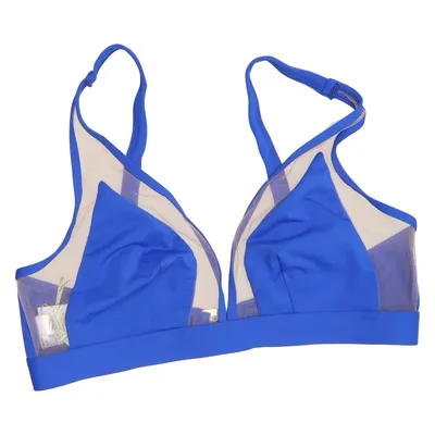 Bikini top (Blue) from Wolf & Whistle Elastane, Polyamide, Polyester