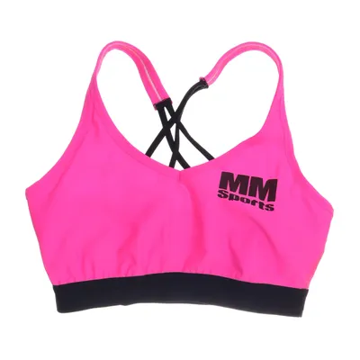 Sport-BH (Rosa, Svart) från MM Sports Elastan, Återvunnen polyester