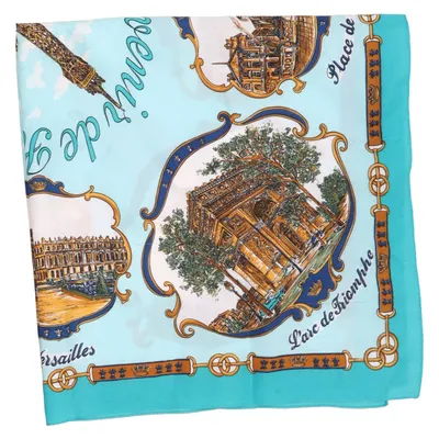 Handkerchief (Blue, Multicolored) from Roger L. Paris