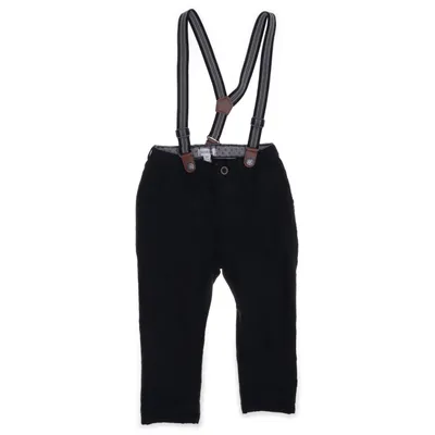 Hängselbyxor (Svart) från Newbie by KappAhl Bomull