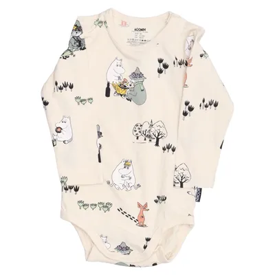 Body (Beige, Mehrfarbig) von Moomin by Lindex Baumwolle, Elasthan