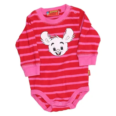 Body (Rouge, Rose) de Bamse by Lindex Coton
