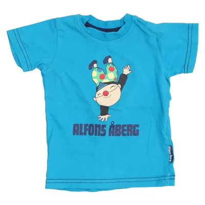 T-shirt (Blå) fra Alfons Åberg Bomuld