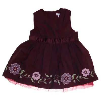 Robe (Rouge, Multicolore) de H&M Coton, Polyester
