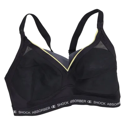 Brassière (Noir) de Shock Absorber Élasthane, Polyamide, Polyester