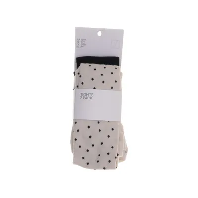 Panty (Beige, Zwart) van H&M Katoen, Elastaan, Polyester