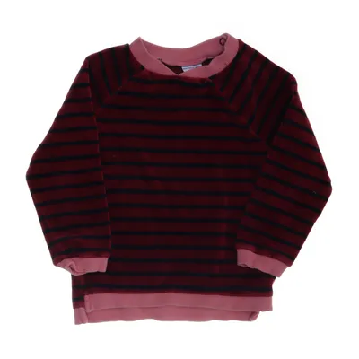 Sweatshirt (Rød, Sort) fra Polarn O. Pyret Bomuld, Polyester