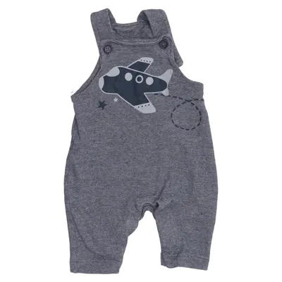 Dungarees (Gray) from Topomini Cotton