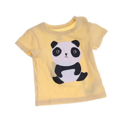 T-shirt (Yellow, Multicolored) from ICA I Love Eco Elastane, Organic cotton