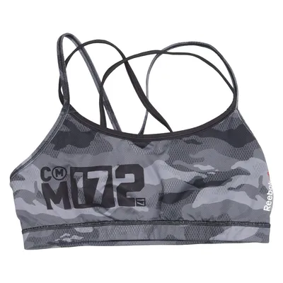 Sport-bh (Zwart, Grijs) van Reebok Elastaan, Polyester